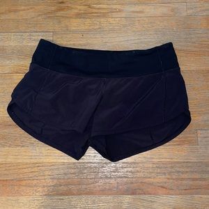 Lulu Lemon Run Speed Up Short.